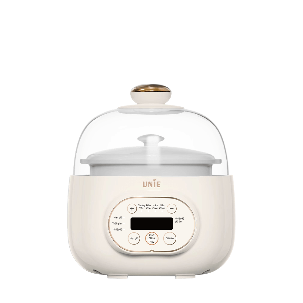 Nồi nấu chậm UNIE USC102W, 4 chế độ nấu tiện lợi