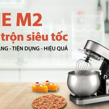 Máy nhồi bột UNIE M2 đa năng - Kiêm đánh trứng 5L - Ảnh 5