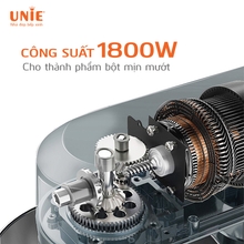 Máy nhồi bột UNIE UE-990 dung tích 6.5L, 10 tốc độ điều chỉnh - Ảnh 6