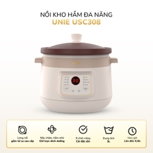 Nồi kho hầm đa năng UNIE USC308 dung tích 3L, 8 chức năng kho hầm - Ảnh 3