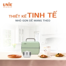 Hộp đựng cơm cắm điện cao cấp UNIE UV-P1 dung tích 1.5L, 2 tầng tiện lợi - Ảnh 4