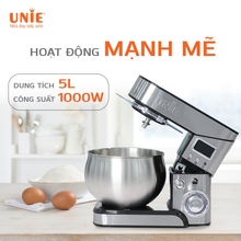 Máy trộn bột đa năng Unie EM2  dung tích 5L, 6 tốc độ điều chỉnh - Ảnh 9