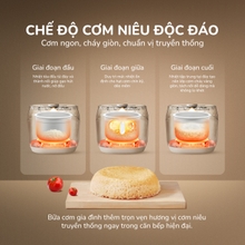 Nồi cơm điện lòng gốm cao cấp UNIE URC818P -  Tạo cơm cháy - Ảnh 7