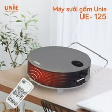 Máy sưởi gốm UNIE UE-125 nhỏ gọn, làm ấm nhanh - Ảnh 3