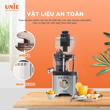 Máy ép chậm UNIE USJDC71S, giữ trọn 98% dưỡng chất - Ảnh 6