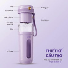 Máy xay sinh tố cầm tay UNIE UMB35-V xay nhanh nhuyễn mịn - Ảnh 13