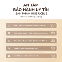 Máy làm sữa hạt UNIE UCB15 dung tích 1.5L, 10 chức năng xay nấu - Ảnh 21
