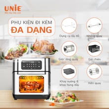 Nồi chiên không dầu UNIE UE-1000 dung tích 12L, 14 chế độ nấu - Ảnh 5