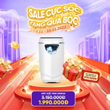 Máy giặt mini UNIE UMW40 tiết kiệm diện tích - Ảnh 2