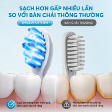Bàn chải điện Unie UET518W đầu chải dao động, LED trắng răng - Ảnh 9