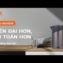 Ấm siêu tốc UNIE UE-302 dung tích 1.8L, đun sôi nhanh chóng - Video