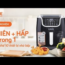 Nồi chiên hơi nước UNIE STEAM US6800 dung tích 7L, - Video