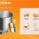 Máy Nhồi Bột Đa Năng Unie M5, 3 chức năng và 6 tốc độ tiện lợi - Ảnh 6