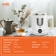 Ấm siêu tốc đa năng 6in1 UNIE UEK1081W chất liệu thủy tinh bền bỉ - Ảnh 9