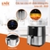 Nồi chiên không dầu UNIE UE-800 dung tích 8L, công nghệ Rapid air đa chiều - Ảnh 9