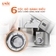 Máy nhồi bột đa năng UNIE EM5 dung tích 8L, 6 tốc độ đánh linh hoạt - Ảnh 3