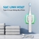 Bàn chải điện Unie UET518W đầu chải dao động, LED trắng răng - Ảnh 10