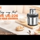 Máy xay thịt Unie UE226 dung tích 2.5L, 2 cối xay + trục bóc hành - Video