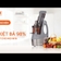 Máy ép chậm UNIE UE-580, ép kiệt bã 98% - Video