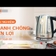 Ấm siêu tốc UNIE UE-300 dung tích 1L, chất liệu inox304 an toàn - Video