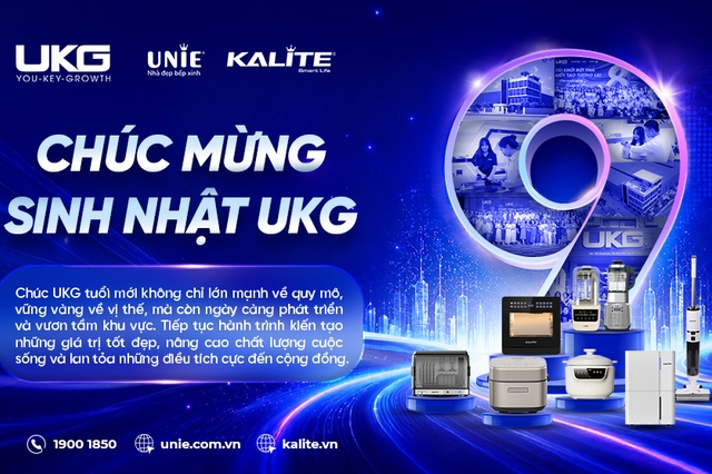 CHÚC MỪNG SINH NHẬT UKG 9 TUỔI