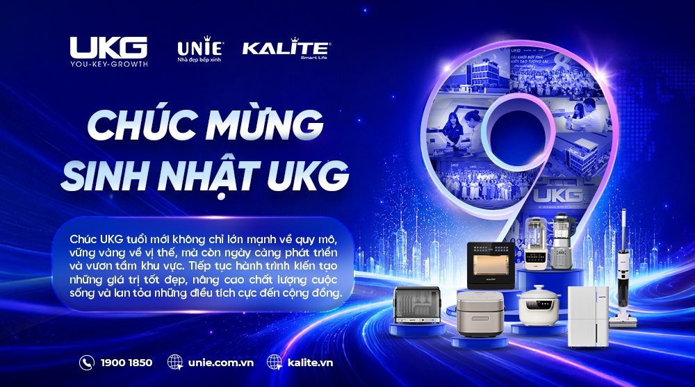 CHÚC MỪNG SINH NHẬT UKG 9 TUỔI