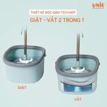 Chổi lau nhà UNIE UN-246 nhỏ gọn, giặt- vắt tích hợp - Ảnh 3