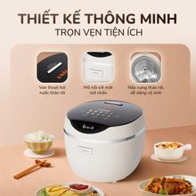 Nồi cơm điện tử UNIE URC612 , nấu cơm giảm đường, dung tích 1,2L - Ảnh 16