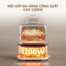 Nồi lẩu hấp đa năng UNIE UE668 - 10L, 8 chức năng tự động - Ảnh 5