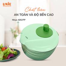 Rổ quay rau ly tâm Unie US5200 dung tích 5.2L, chất liệu nhựa ABS/PP - Ảnh 4