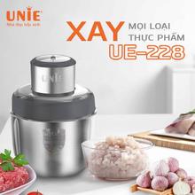 Máy xay thịt UNIE UE-228 + bóc vỏ hành, tỏi, đánh ruốc - Ảnh 2