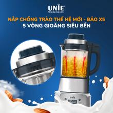Máy làm sữa hạt UNIE V9S dung tích 1,75L, cối thủy tinh bền bỉ - Ảnh 2