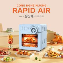 Nồi chiên không dầu UNIE SKY BLUE dung tích 14,5L, 17 chế độ nấu - Ảnh 3