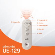 Máy sưởi gốm UNIE UE-129 làm ấm nhanh chóng, phun sương tạo ẩm - Ảnh 10