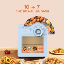 Nồi chiên không dầu UNIE SKY BLUE dung tích 14,5L, 17 chế độ nấu - Ảnh 4