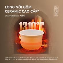 Nồi cơm điện lòng gốm cao cấp UNIE URC818, dung tích 1,8L - Ảnh 7