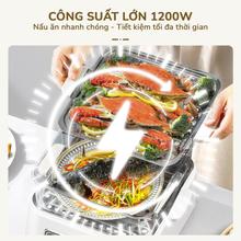 Nồi lẩu hấp đa năng UNIE UE668 - 10L, 8 chức năng tự động - Ảnh 8
