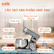 Máy trộn bột đa năng Unie EM2  dung tích 5L, 6 tốc độ điều chỉnh - Ảnh 11