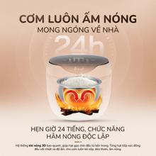 Nồi cơm điện tử UNIE URC612 , nấu cơm giảm đường, dung tích 1,2L - Ảnh 10