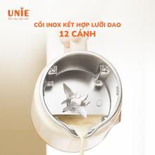Máy làm sữa hạt UNIE UMB12 dung tích 1,2L, 10 chức năng xay nấu - Ảnh 11