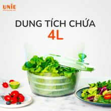 Bộ dụng cụ quay vắt đa năng Unie US4000M dung tích 4L, 7in1 - Ảnh 2