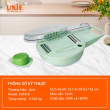 Bộ dụng cụ cắt thái rau củ đa năng Unie USM10 5in1 - Ảnh 5