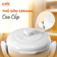 Nồi nấu chậm UNIE USC102W, 4 chế độ nấu tiện lợi - Ảnh 4