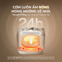 Nồi cơm điện lòng gốm cao cấp UNIE URC818, dung tích 1,8L - Ảnh 9