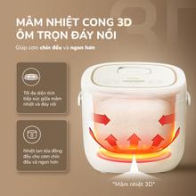 Nồi cơm điện lòng gốm cao cấp UNIE URC818, dung tích 1,8L - Ảnh 10