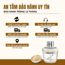 Máy xay thịt UNIE UM366 - 2,5L, 2 cối xay thủy tinh + trục đánh ruốc - Ảnh 14