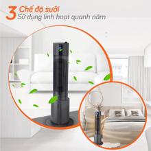 Máy sưởi gốm UNIE UE-129 làm ấm nhanh chóng, phun sương tạo ẩm - Ảnh 6