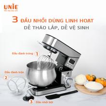 Máy trộn bột đa năng Unie EM2  dung tích 5L, 6 tốc độ điều chỉnh - Ảnh 6