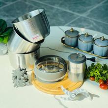 Máy xay thịt UNIE UE-228 + bóc vỏ hành, tỏi, đánh ruốc - Ảnh 6