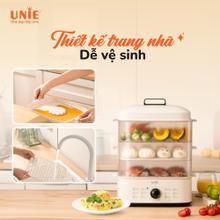 Nồi hấp UNIE UE560 dung tích 18L, 3 tầng hấp tiện lợi - Ảnh 5